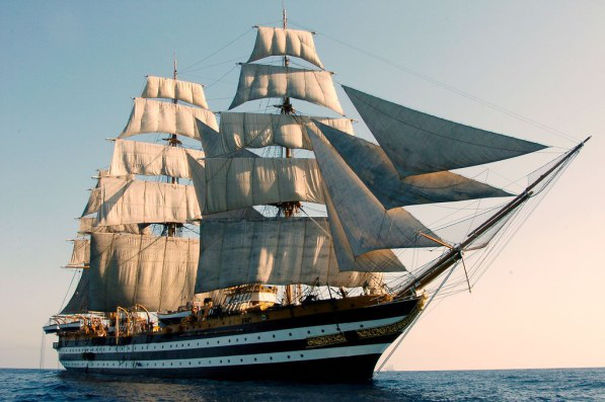 Amérigo Vespucci, le vrai navire